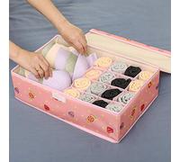 LTLWSH Boîte De Rangement en Tissu pour sous-vêtements, Maison avec Boîte De Rangement en Tissu Oxford Chaussettes Boîte De Rangement pour Soutien-Gorge