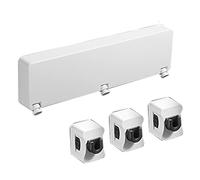 LTLWSH Corde à Linge RéTractable, Fil Extensible RéGlable 6m,Poteau Etendoir Exterieur,Corde a Exterieur,pour IntéRieur D'HôTel,Salle De Bain, Balcon,Jardin,Blanc,3 Wash Lines, White Blanc