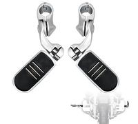 LTMOTO - Repose-pieds inclinés réglables de 3,2 cm pour Harley Davidson Touring Road King Road Glide Street Glide Electra Glide Softail Sportster avec barre d'autoroute de 3,2 cm