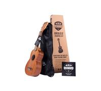 Kala - Ukulélé Soprano KALA-LTP-S - Acajou & Palissandre, étui souple et guide inclus