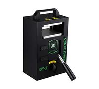 LTQ Vapor Rosin Presse 600 W, 11,5 x 12 cm Machine de presse à chaleur hydraulique 4 tonnes, double plaques en aluminium, kit de presse à chaleur avec contrôle numérique de la température