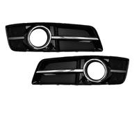 LTQSIV 8P0807681J 8P0807682J Cache Grille De Feu Antibrouillard Avant Avec Cerclage Chromé Pour A3 8P 2010 2011 2012 2013(1 Pair)