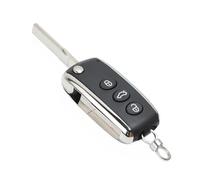 LTQSIV Accessoire clé Voiture Coque De Clé De Voiture Pliable À 3 Boutons pour Bentley pour Mulsanne pour Hurtling GT pour Flying pour Spur Et pour Continental