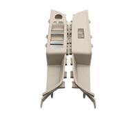 LTQSIV Cache Poignée Porte Intérieure Avant Gauche Droite Commande Lève-vitre Pour Série 6 GT G32 2017-2022 Conduite Gauche À Droite 2 Pièces(Front 2PCS-Creamy)