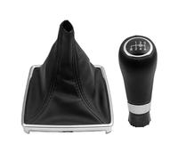 LTQSIV Couvercle De Soufflet De Levier De Vitesse De Voiture Pour Mercedes Pour Benz W204 W207 A207 W212 C204 C63 C300 C250 2008-2014(4 Small hole 8mm)