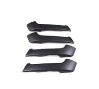 LTQSIV Ensemble 4 Caches Décoratifs Argentés ABS Pour Poignées Porte Intérieures Pour Toyota Pour Land Pour Cruiser Pour Prado FJ150 150 2010-2018(Matte Black)
