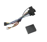 LTQSIV Panneau Tableau Bord 10 Pouces pour VW pour Passat B7 B6 CC pour Magotan 2011-2018 Adaptateur De Cadre pour Autoradio Android Kit De Cadre avec Câble d'alimentation(Cable)