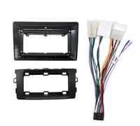 LTQSIV Panneau Tableau Bord Cadre De Façade D'autoradio pour Toyota pour Auris E150 2006-2011 Kit De Montage sur Tableau De Bord avec GPS Et Lecteur DVD 2DIN(Frame an canbus)