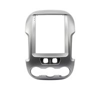 LTQSIV Panneau Tableau Bord Façade D'autoradio 2 DIN 9,7 Pouces Style Tesla pour Ford pour Ranger 2012-2015 Cadre Multimédia avec Lecteur Vidéo Navigation Et Panneau DVD(Button Cable)