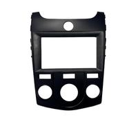 LTQSIV Panneau Tableau Bord Façade D'autoradio 7 Pouces avec GPS Lecteur MP5 Et Android Format 2 DIN pour KIA pour Forte pour Cerato 2009-2012(Black-MT)