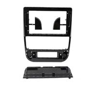 LTQSIV Panneau Tableau Bord Façade D'autoradio 9 Pouces Compatible avec Les Modèles pour Peugeot 406 1999-2004(Black Frame)