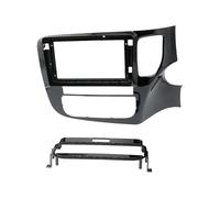 LTQSIV Panneau Tableau Bord Façade D'autoradio 9 Pouces Lecteur Stéréo Android 2 DIN Panneau De Tableau De Bord pour Mitsubishi pour Outlander 2014 2015-2019(10Inch LHD)