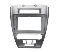 LTQSIV Panneau Tableau Bord Façade D'autoradio pour Ford pour Fusion SE SEL Mondeo 2009-2012 Panneau Stéréo 2DIN 10 Pouces Faisceau Câblage Câble d'alimentation Adaptateur(Frame an canbus,Gray)