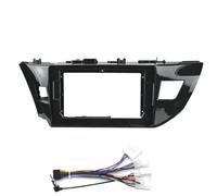 LTQSIV Panneau Tableau Bord Façade Voiture 10,1 Pouces pour Toyota US pour Corolla pour Levin 2013-2018 Panneau Stéréo Boîtier CANbus Installation Tableau Cadre DVD Double DIN(Frame and Cable)
