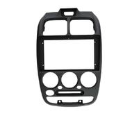 LTQSIV Panneau Tableau Bord Kit De Tableau De Bord 2 DIN 9 Pouces pour Hyundai pour Verna pour Accent 1999-2006 Façade Console Centrale Complète Garniture