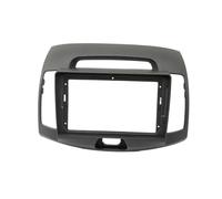 LTQSIV Panneau Tableau Bord Kit D'installation pour Autoradio 2DIN 9 Pouces avec Cadre Façade Lecteur CD pour Hyundai pour Elantra 2006-2011 Conduite À Gauche(Frame)