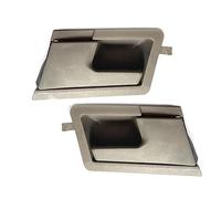 LTQSIV Poignée De Porte Intérieure Avant Gauche/droite Pour VW Pour Transporter T4 Bus 1990-2003 - Référence OE 701837020A/701837019A - Gris(1 Pair)