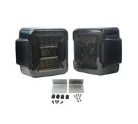 LTQSIV Pour Jeep Pour Wrangler JK 2007-2017 Version UE Feu Arrière À LED Feu De Freinage Arrière Feu Clignotant Feu De Circulation Diurne(Black lens)