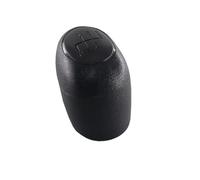 LTQSIV Pour Mercedes Pour Benz Pour Sprinter 2000 2001 2002 2003 2004 2005 Noir Et Cuir Pommeau De Levier De Vitesse De Voiture Soufflet De Protection(Black knob)