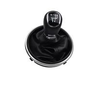 LTQSIV Pour Skoda Pour Fabia 2 II MK2 Pour Combi Pour Scout 2007-2014 5/6 Vitesses MT Pommeau De Levier Vitesses Bâton Soufflet Cache-Coffret Collier(6 Speed)