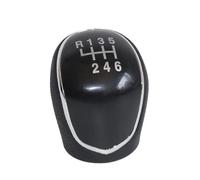 LTQSIV Pour Ssangyong Pour Actyon Pour Korando Pommeau De Levier De Vitesse 6 Vitesses Auto Auto Manual Shifter Lever Stick Head Handball(Black)