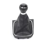 LTQSIV Pour VW Pour Golf Pour Rabbit Pour Jetta MK5 MK6 2004-2011 2012 2013 2014 Voiture 5 6 Vitesses Pommeau De Levier De Vitesse Soufflet(5 Speed Style 1)