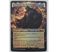 LTR Border Style Sauron, Le Seigneur des Ténèbres #01 - Art personnalisé alternatif Créature légendaire MTG