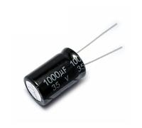LTRAJUYNH 10pcs/lot 35V1000uf Low ESR/Impedance High Frequency 35v 1000UF Aluminum Electrolytic Capacitor Size 10 * 20 1000UF 20%