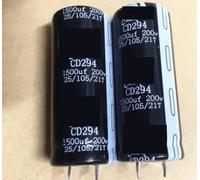 LTRAJUYNH 1pc 200V1500uF 25 * 65 Aluminum Electrolytic Capacitor