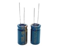 LTRAJUYNH 6pcs/lot P83 High Frequency Low impedance 50V 1500UF Aluminum electrolytic Capacitor Size 13 * 25 1500UF 20%