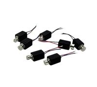 LTRAJUYNH Lot de 10 vibrateurs électroniques sans Noyau, 4 x 8 mm, DC 3 V, 3,7 V Industrial