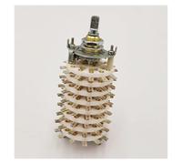 LTRAJUYNH Sélecteur Rotatif à Bande de Canal en céramique 8P11T 8 pôles 11 Positions 8 platines