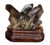 LTRAJUYNH Tea Crystal Clusters - Single for Home and Office Decoration, Feng Shui,50~100g