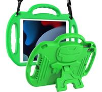 LTROP Coque pour iPad 10.2 2019, iPad 7ème génération avec bandoulière résistante aux Chocs et poignée pour Apple iPad 10.2" 7ème génération 2019 10.2" Vert