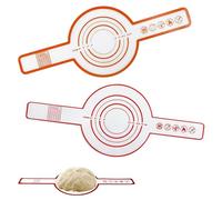 Ltsbaed Élingue à Pain en Silicone, 2 Pièces Tapis de Cuisson en Silicone pour Four Hollandais, Reutilisable Tapis à Pain en Silicone avec Longues Poignées pour Pâte, Macarons, Biscuits - 53 x 21 cm