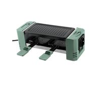 LTTLE BALANCE 8949 Happy Connect 2-4 Meuuuh…!, Raclette 1 ou 2 personnes, Assemblage en série de 4 appareils possibles, Sans PFAS, Antiadhésif, 320 W, Sapin