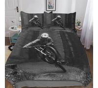 LTTTT VTT Housse De Couette, Parure De Lit pour Enfant Adultes 2 Pièces avec Taie-Douce Microfibre Housse Couette Single(135x200cm)