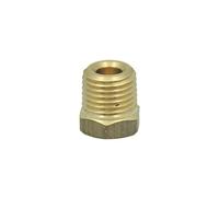 LTWFITTING 1/4-Pouce Mâle NPT Hex Bouchon à Tête Sans Plomb de Tuyau Raccord en Laiton (paquet de 5)