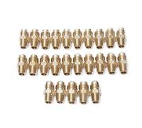 LTWFITTING 3/8-Pouce OD x 1/4-Pouce Mâle NPT 45 degrés Connecteur de Tuyau Raccord en laiton (paquet de 25)