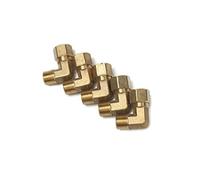 LTWFITTING 3/8-Pouce OD x 1/4-Pouce Male NPT 90o Compression Coude Raccord en Laiton (paquet de 25)