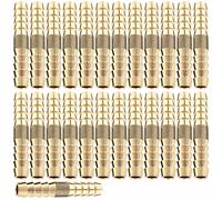 LTWFITTING Laiton Barbillon Colleuse Réparateur 6mm Tuyau ID Raccord Eau Pétrole Menuisier (paquet de 25)