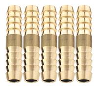 LTWFITTING Laiton Barbillon Colleuse Réparateur 8mm ID Tuyau Raccord Eau Pétrole Menuisier (paquet de 5)