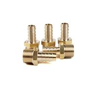 LTWFITTING Laiton Barbillon Raccord Connecteur 1/2 Pouce Tuyau ID x 1/2 Pouce Mâle NPT (paquet de 5)