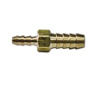 LTWFITTING Laiton Barbillon Tuyau Réduire Colleuse Réparateur 3mm ID Tuyau x 6mm ID Tuyau Raccord Eau Pétrole Navire (paquet de 5)