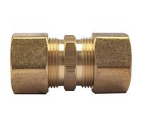LTWFITTING Manchon raccord de compression en laiton 3/4" OD (lot de 3)