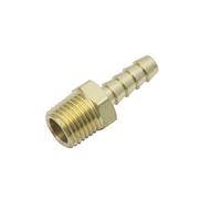 LTWFITTING Messing Fittings Anschluss 1/4 Außengewinde IG x 1/4(6 mm) Schlauch (25 Stück)