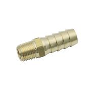 LTWFITTING Messing Fittings Anschluss 1/8" Außengewinde IG x 3/8"(10 mm) Schlauch (5 Stück)