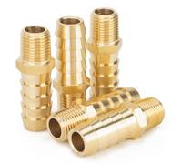 LTWFITTING Raccords en Laiton 1/8" Mâle R x 10 mm pour Durites(5 Pièces)