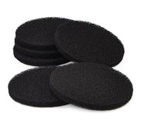 LTWHOME Compatible Activé Carboné Imprégné Filtration Tapis Convient pour Fluval FX5 / FX6 Filtres (Paquet de 6)