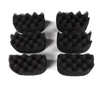 LTWHOME Compatible Bio-Mousseux Filtration Tapis Convient pour Fluval 104 105 106 204 205 206（Paquet de 6